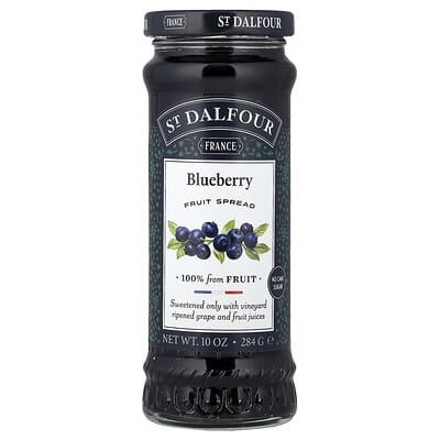 Blueberry Fruit Spread, 10 oz (284 g)