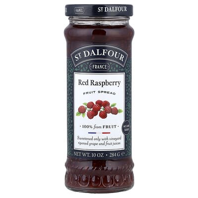 Джем из красной малины St. Dalfour, 10 oz (284 g)
