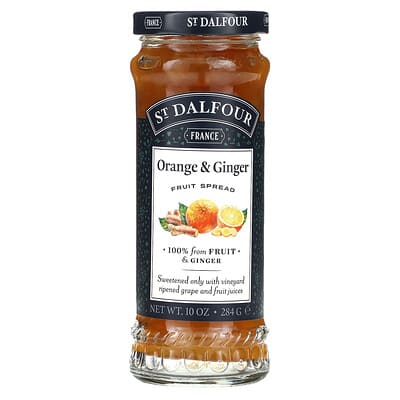 Fruit Spread, Orange & Ginger, 10 oz (284 g)