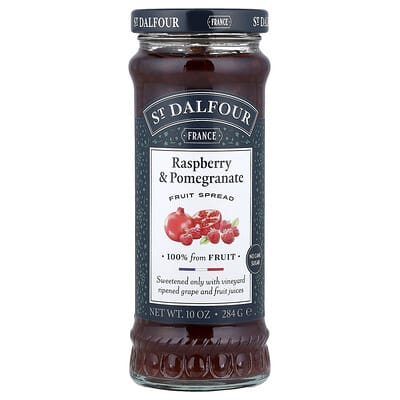 Джем фруктовый, малина и гранат, 10 oz (284 g)