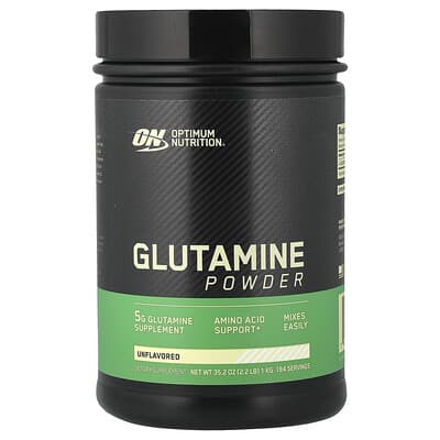 Glutamine Powder, Unflavored, 2.2 lbs (1 kg)