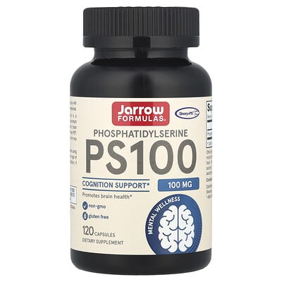 PS100, Phosphatidylserine, 100 mg, 120  Capsules