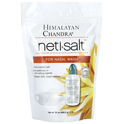 Neti Salt®, For Nasal Wash, 24 oz (680.3 g)