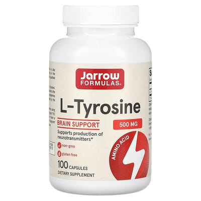 L-Tyrosine, 500 mg, 100 капсул