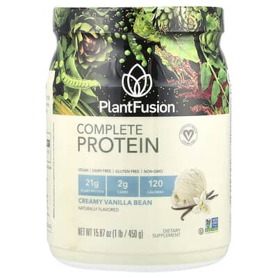 Полноценный протеин Creamy Vanilla Bean, 1 lb (450 g)
