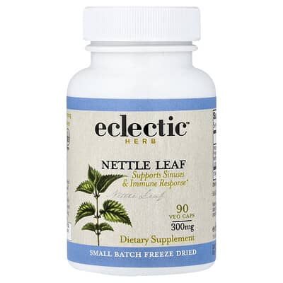 Nettle Leaf, Supports Sinuses & Immune Response, 300 mg, 90 Veg Caps