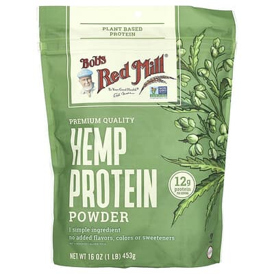 Hemp Protein Powder, 16 oz (453 g)