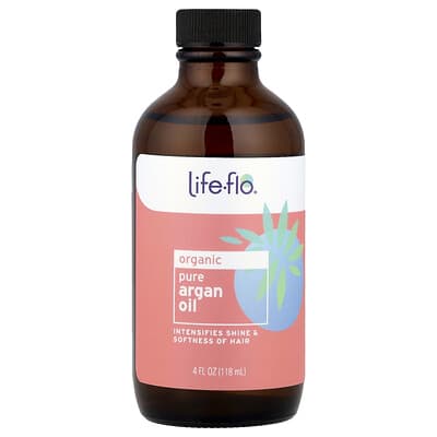 Чистое органическое масло арганы, 4 fl oz (118 ml)