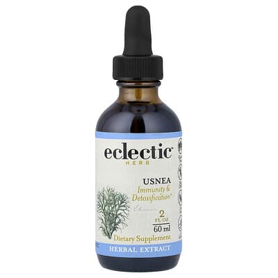 Экстракт Usnea, иммунитет и детоксикация, 2 fl oz (60 ml)