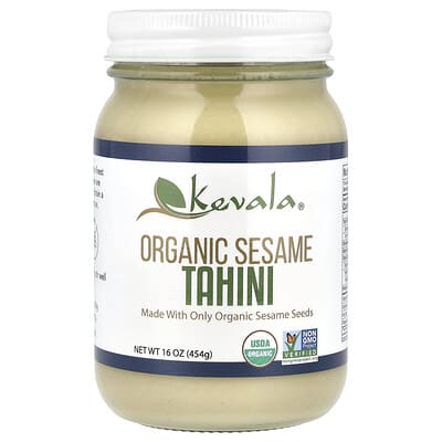 Organic Sesame Tahini, 16 oz (454 g)