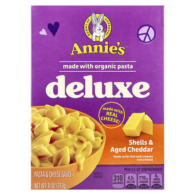 Deluxe ракушки и выдержанный чеддер, 11 oz (312 g)