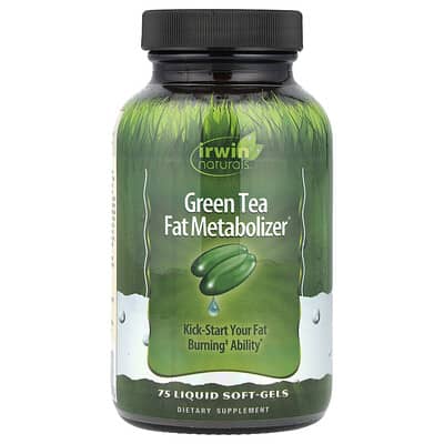 Жидкостные мягкие капсулы Irwin Naturals Green Tea Fat Metabolizer, 75 шт