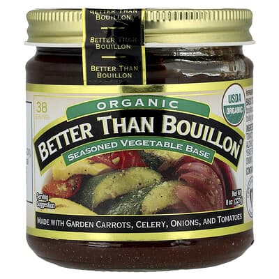 Organic Seasoned Vegetable Base, 8 oz (227 g)