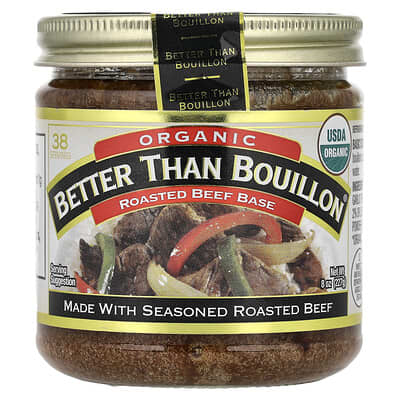 Organic Roasted Beef Base, 8 oz (227 g)