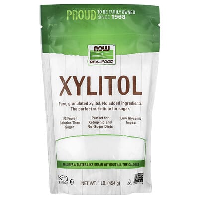 Real Food, Xylitol, 1 lb (454 g)