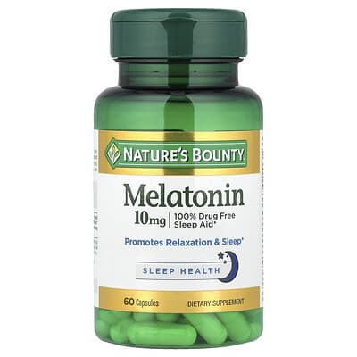 Melatonin, 10 mg, 60 Capsules