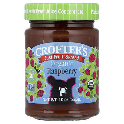 Джем Crofter's Organic Just Fruit®, Raspberry, 283 g
