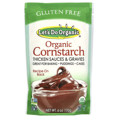 Let's Do Organic®, Organic Cornstarch, Gluten Free, 6 oz (170 g)