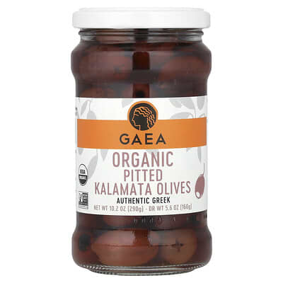 Organic Pitted Kalamata Olives, 10.2 oz (290 g)
