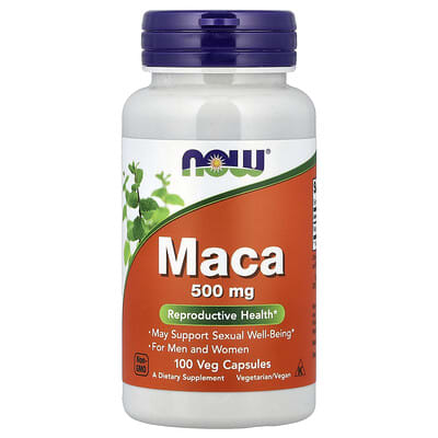Мака, 500 mg, 100 вегетарианских капсул
