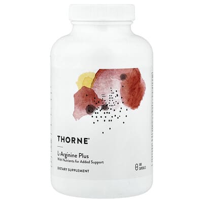 L-Arginine Plus with Nutrients for Added Support, 180 Capsules