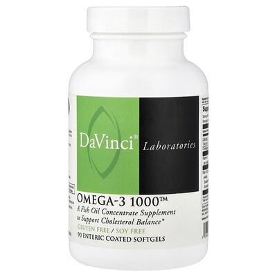 Omega-3 1000™, 90 Enteric Coated Softgels