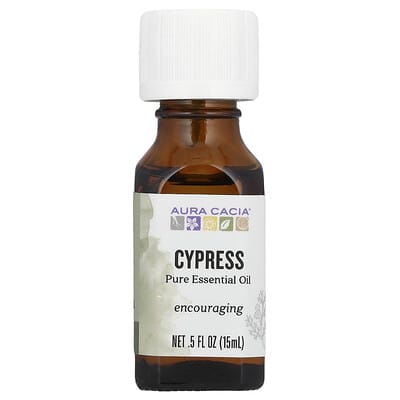 Pure Essential Oil, Cypress, 0.5 fl oz (15 ml)