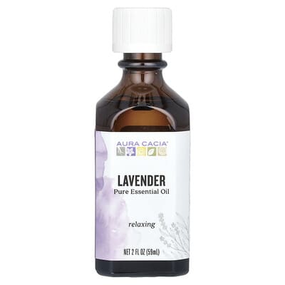 Натуральное эфирное масло лаванды, 2 fl oz (59 ml)