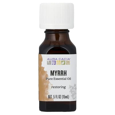 Pure Essential Oil, Myrrh, 0.5 fl oz (15 ml)