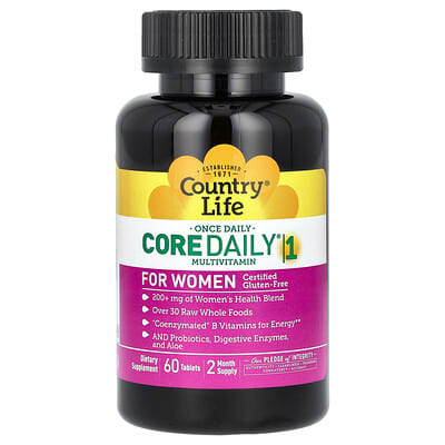 Core Daily-1® Multivitamin for Women, 60 Tablets