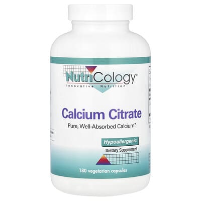 Calcium Citrate, 150 mg , 180 Vegetarian Capsules