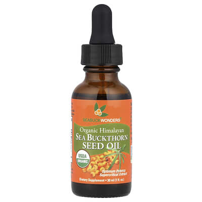 Органическое масло семян облепихи Гималаев, 30 ml