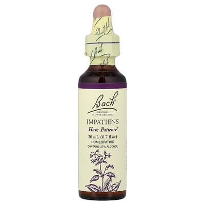 Original Flower Remedies, Impatiens, 0.7 fl oz (20 ml)