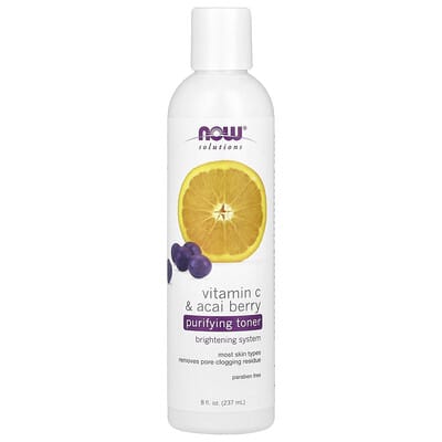 Solutions, Vitamin C & Acai Berry Purifying Toner, 8 fl oz (237 ml)