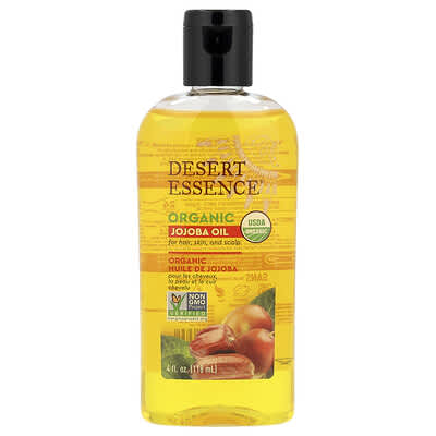 Масло жожоба Organic, 4 fl oz (118 ml)