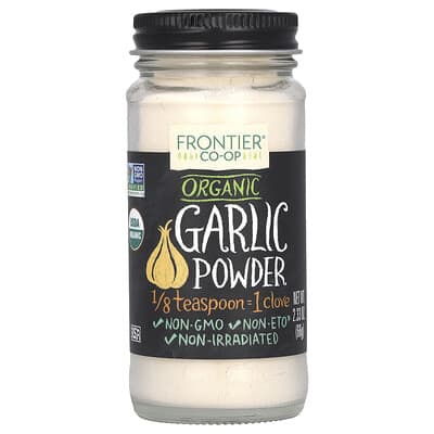 Organic Garlic Powder, 2.33 oz (66 g)