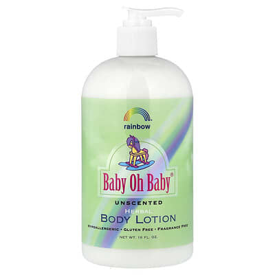 Baby Oh Baby®, Herbal Body Lotion, Unscented, 16 fl oz