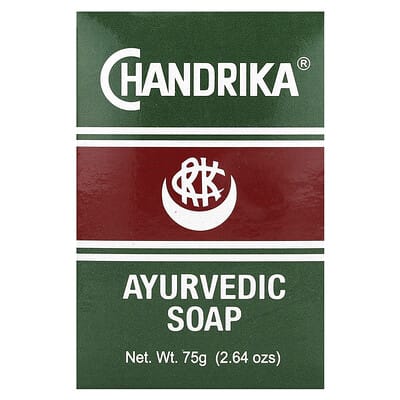 Аюрведическое кусковое мыло, 1 шт, 2.64 oz (75 g)