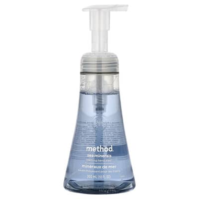 Мыло для рук Method Foaming Hand Wash, Sea Minerals, 10 fl oz (300 ml)