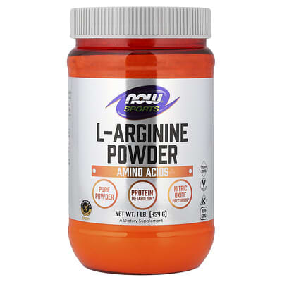 Sports, L-Arginine Powder, 1 lb (454 g)