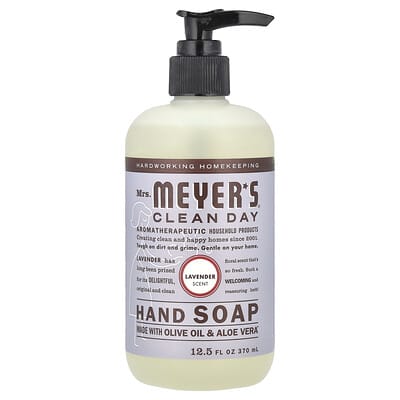 Hand Soap, Lavender , 12.5 fl oz (370 ml)