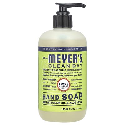 Hand Soap, Lemon Verbena , 12.5 fl oz (370 ml)