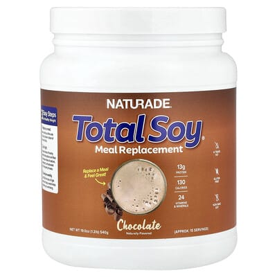 Total Soy®, Заменитель пищи, Шоколад, 1.2 lb (540 g)