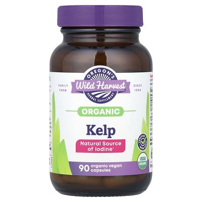 Organic Kelp, 90 Organic Vegan Capsules