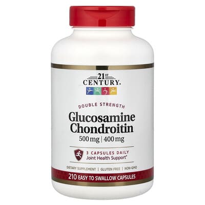 Glucosamine Chondroitin, 210 Easy to Swallow Capsules