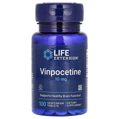 Vinpocetine, 100 Vegetarian Tablets