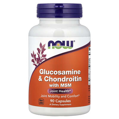Glucosamine & Chondroitin with MSM, 90 Capsules