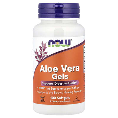 Aloe Vera Gels, 100 Softgels (50 mg per Softgel)