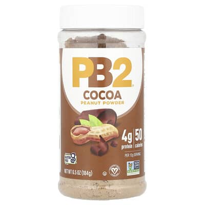 Арахисовый порошок, Cocoa, 6.5 oz (184 g)