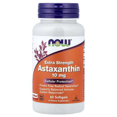 Astaxanthin, 10 mg, 60 Softgels